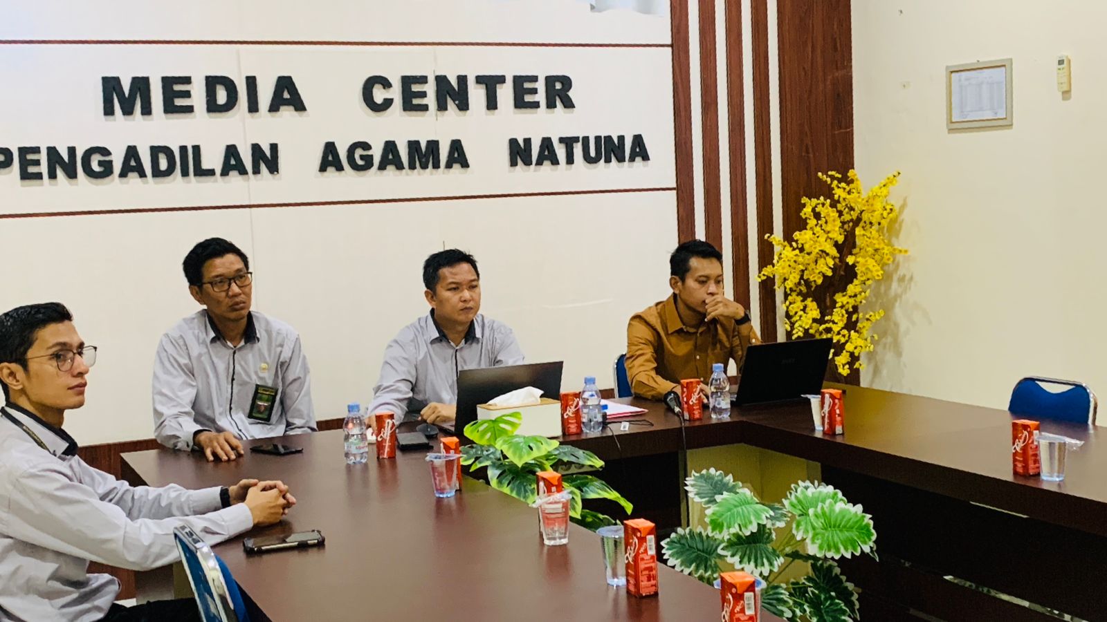 PA Natuna Terlibat Aktif dalam Diskusi Secara Zoom yang Diselenggarakan Oleh PTA Kepulauan Riau